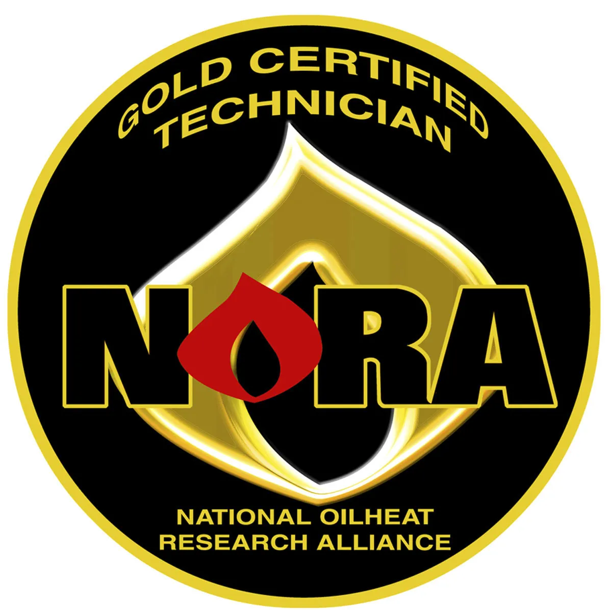 HVAC Nora Certified Award Badge